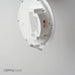 Bulbrite LED11JBOXDL/6/827/WHRD/D 11.6W LED 6 Inch Flat Downlight With Junction Box White Round Dimmable 2700K 120V (773125)