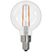 Bulbrite LED2G16/27K/FIL/3 2.5W LED G16 2700K Filament Candelabra E12 Base 120V (776706)