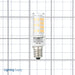 Bulbrite LED4E12/27K/120/D 4.5W LED E12 Clear 2700K 120V Dimmable (770595)