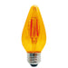 Bulbrite LED4F15/21K/FIESTA/AMB 4W LED F15 2100K Filament E26 Base Fiesta Bulb Amber Fully Compatible Dimming (776581)