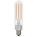 Bulbrite LED4T6/27K/FIL/3 4.5W ELD T6 2700K Filament E12 Base Clear Fully Compatible Dimming (776780)