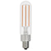 Bulbrite LED4T6/30K/FIL/3 4.5W LED T6 3000K Filament E12 Base Clear Fully Compatible Dimming (776791)