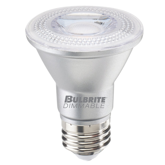 Bulbrite LED7PAR20/NF25/827/WD/2 7W LED PAR20 2700K Narrow Flood 80 CRI Wet Location Dimmable (772751)