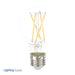 Bulbrite LED9A19/27K/FIL/4 9W LED A19 2700K Filament Bulb 1100Lm 90 CRI E26 Base 120V Fully Compatible Dimming Clear (776913)