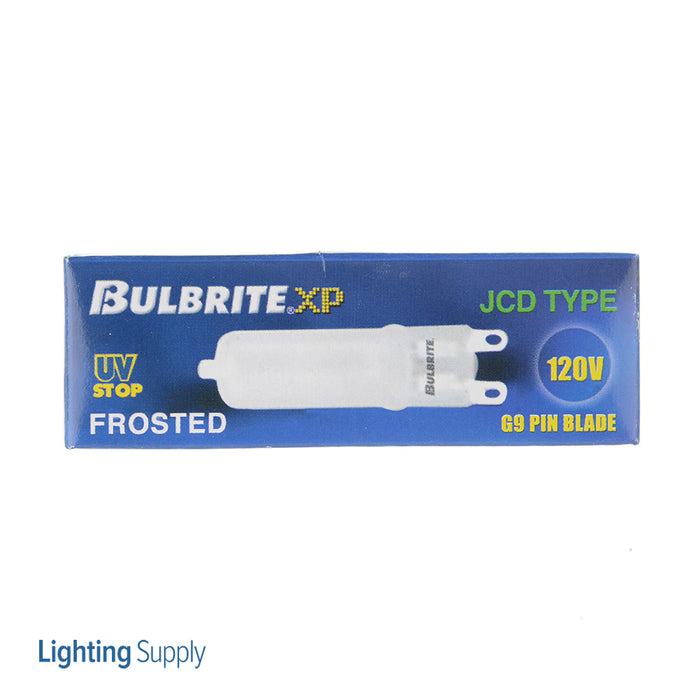 Bulbrite Q60G9FR 60W T4 JCD Halogen Frost G9 2900K (654160)