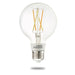 Bulbrite SL5WG25/W/CL/1P Smart LED Wi-Fi Bulb 5.5W G25 White Light Clear 60W Equivalent (293120)