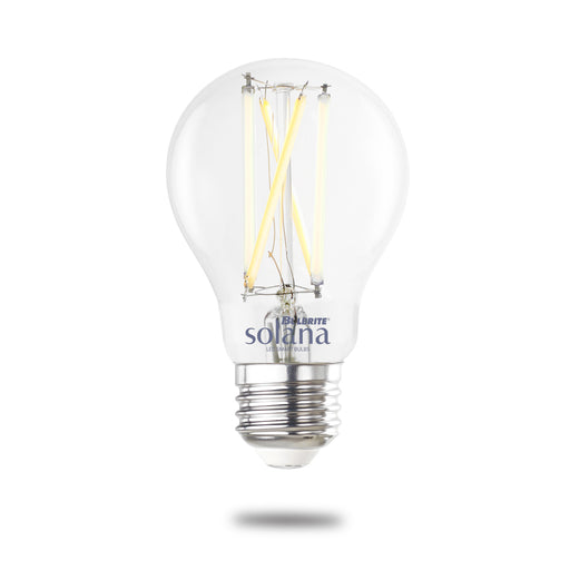 Bulbrite SL8WA19/90/W/CL/1P Smart LED Wi-Fi Bulb 8W A19 90 CRI White Light Clear 60W Equivalent (290125)