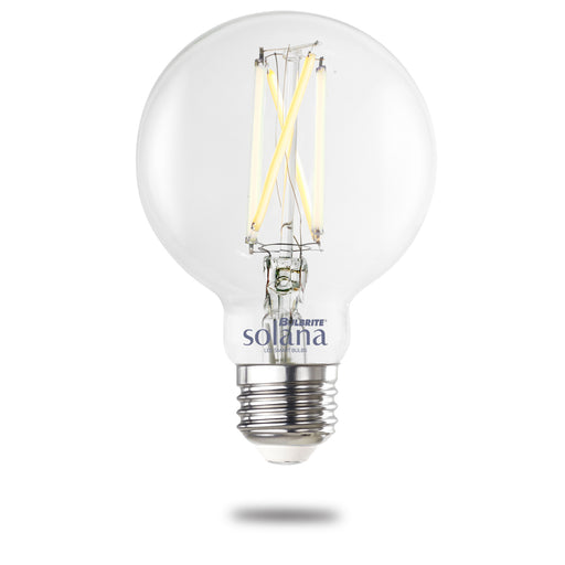 Bulbrite SL8WG25/90/W/CL/1P Smart LED Wi-Fi Bulb 8W G25 90 CRI White Light Clear 60W Equivalent (293125)