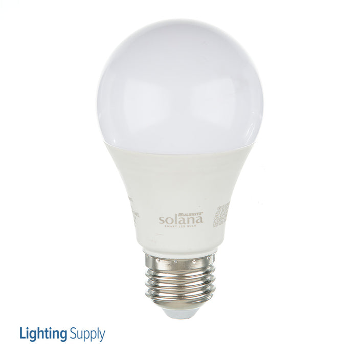Bulbrite SL9WA19/90/WC/FR/1P Smart LED Wi-Fi Bulb 9W A19 90 CRI White Light Plus Multi-Color 60W Equivalent (195125)