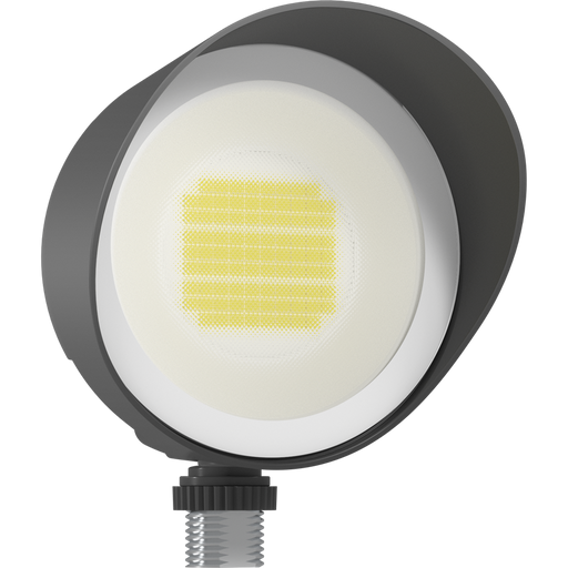 RAB LED Bullet Flood Wattage/CCT Selectable 20W/15W/10W 3000K/4000K/5000K 120V Triac Dimming With Hood And Lens Bronze (BULLET20A)