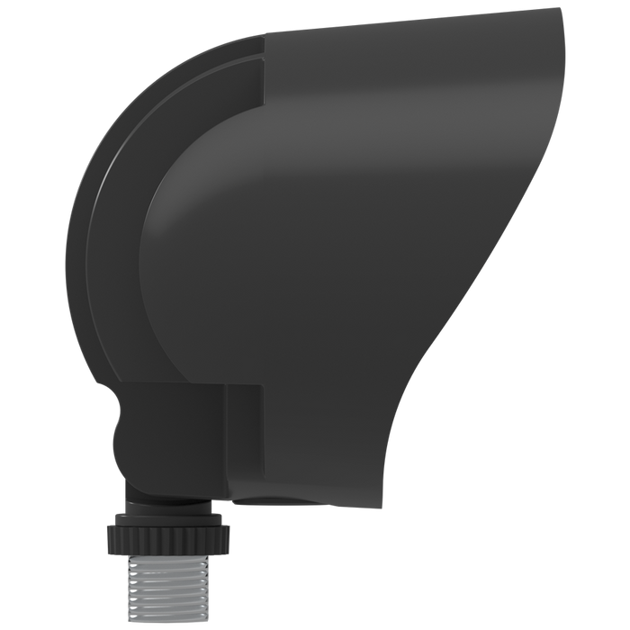 RAB LED Bullet Flood Wattage/CCT Selectable 20W/15W/10W 3000K/4000K/5000K 120V Triac Dimming With Hood And Lens Bronze (BULLET20A)