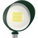 RAB LED Bullet Flood Wattage/CCT Selectable 20W/15W/10W 3000K/4000K/5000K 120V Triac Dimming With Hood And Lens Verde Green (BULLET20VG)