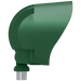 RAB LED Bullet Flood Wattage/CCT Selectable 20W/15W/10W 3000K/4000K/5000K 120V Triac Dimming With Hood And Lens Verde Green (BULLET20VG)