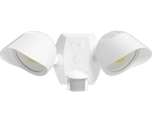 RAB BULLET LED Flood Light Wattage/CCT Selectable 24W/18W/12W 3000K/4000K/5000K White (SMSBULLET2X12W)