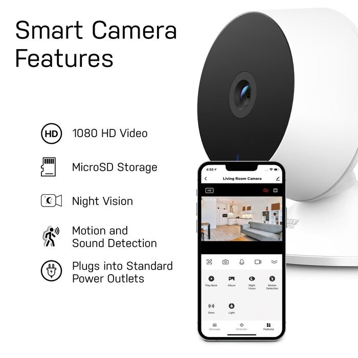 Feit Electric Indoor HD Smart Wi-Fi Camera (CAM1/WIFI)