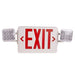 Cree C-Lite Exit And Emergency Combination LED Double Face Red Battery Backup High Lumen White (C-EE-A-EX-2LDF-RED-BB-HL)