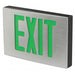 Cree C-Lite Exit LED Aluminum Double Face Green AC (C-EE-A-EX-ALM-DF-GRN-AC)