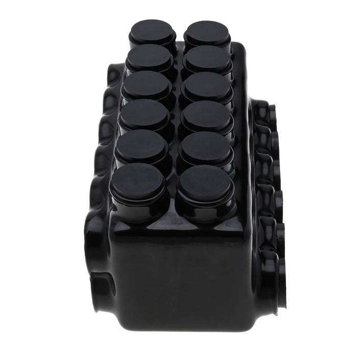 NSI 600 MCM - 6 AWG Stacked Polaris Insulated Multi-Tap Connector 12-Port [Double Sided Entry] (IPLDS600-12)