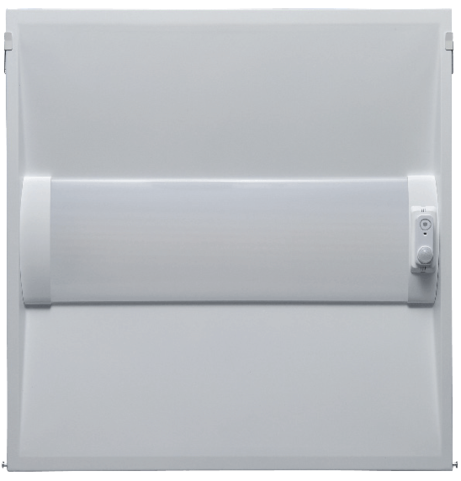Light Efficient Design 2X2 Volumetric Fixture Flex Wattage/Color 20W/30W/40W 3500K/4000K/5000K 120-277V 80 CRI White (RP-TV-G1-2X2-40W-40K-WC-TAA)