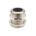 Remke Dome Cap Cable Gland Nickel Plated Brass 3/4 Inch NPT Cable Range .35 .63 With O-Ring (BR21NR)