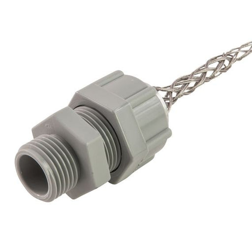 Remke Cord Connector Nylon 3/4 Inch NPS Cable Range .188 .250 With Locknut And O-Ring (RSP-204-LR)