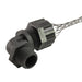 Remke Cord Connector Valox 3/8 Inch NPS Cable Range .312 .375 With Mesh Locknut And O-Ring (RSPV-006-ELR)