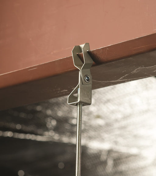 Caddy 122-TI/T Rod To Z Purlin Retainer 3/8 Inch Hole Plain 1/16 Inch-1/4 Inch Flange (1226T)