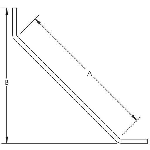 Caddy 2 Hole 45 Degree Angle Brace Electrogalvanized 16 Inch X 13 5/16 Inch (L441600EG)