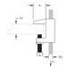 Caddy 310 Universal Beam Clamp Thick Flange Plain 1/2 Inch Rod 1-1/4 Inch Maximum Flange (3100050PL)