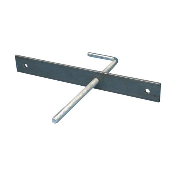 Caddy 370A Single Concrete Insert Plate And Rod 1/2 Inch Rod (370A0050PL)