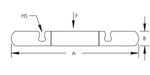 Caddy 511 Caddy EZ Riser For Copper Tube 1-1/2 Inch Pipe 1-5/8 Inch Outside Diameter (5110150CP)