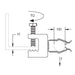 Caddy BC-PSM Conduit To Beam Clamp 1 Inch EMT 1/2 Inch Maximum Flange (BC16PSM)