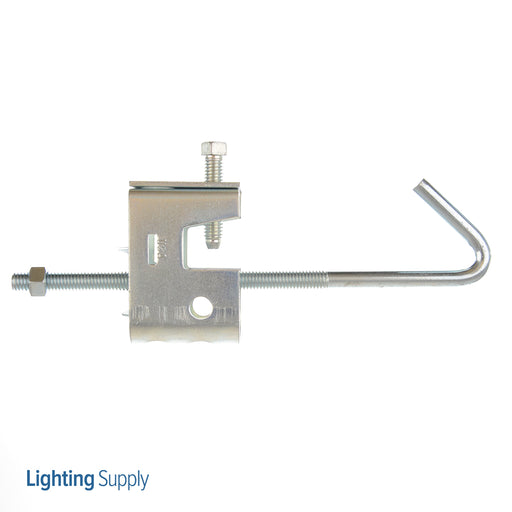 Caddy BC11/BC12 Multi-Function Clamp With J-Bolt 3/8 Inch 1/2 Inch Rod 3/4 Inch Maximum Flange (BC110000EG)