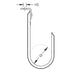 Caddy CableCAT J-Hook With Angle Bracket 3/4 Inch Diameter 1/4 Inch Hole (CAT12AB)