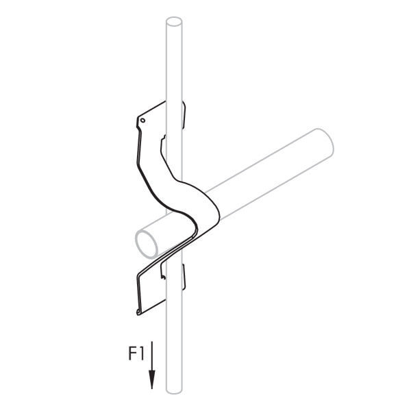 Caddy Cable/Conduit Retainer 1/2 Inch 3/4 Inch 1 Inch EMT 1/2 Inch 3/4 Inch Rigid (K12)