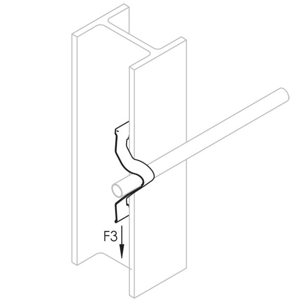 Caddy Cable/Conduit Retainer 3/4 Inch 1 Inch EMT 1/2 Inch 3/4 Inch Rigid (K16)