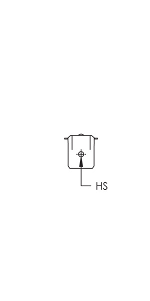 Caddy CAT HP Extended Angle Bracket 3/16 Inch Hole (CATHBA3)