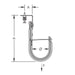 Caddy CAT HP J-Hook 1 Inch With Shot-Fire Bracket (CAT16HPSF)