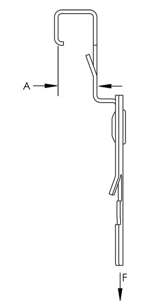 Caddy CAT HP J-Hook Retainer To Strut Retainer (CATHPESC)