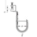 Caddy CAT HP J-Hook With BC Beam Clamp Swivel 1-5/16 Inch Diameter 1/2 Inch Maximum Flange (CAT21HPBCB)