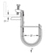 Caddy CAT HP J-Hook With BC200 Beam Clamp 1-5/16 Inch Diameter 1/2 Inch Maximum Flange (CAT21HPBC200)