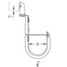 Caddy CAT HP J-Hook With Z Purlin Retainer Swivel 1-5/16 Inch Diameter 0.06 Inch-0.1 Inch Flange (CAT21HP123)