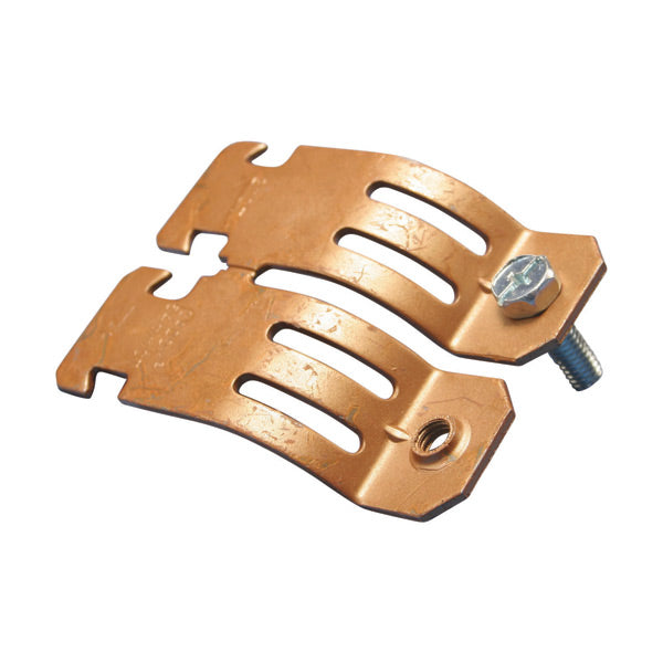 Caddy COPC Single Piece Strut Clamp For Copper Tube 1/2 Inch Copper Tube 5/8 Inch Outside Diameter (COPC0050CP)