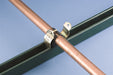 Caddy Cushion Clamp Insulated Strut Clamp For Pipe/Tube 1-3/8 Inch Outside Diameter 1-1/4 Inch Copper Tube (CCC0137)