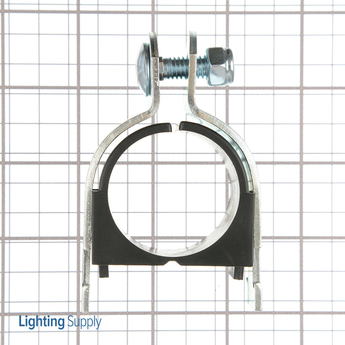 Caddy Cushion Clamp Insulated Strut Clamp For Pipe/Tube 1-5/8 Inch Outside Diameter 1-1/2 Inch Copper Tube 1-1/4 Inch Pipe (CCC0162)