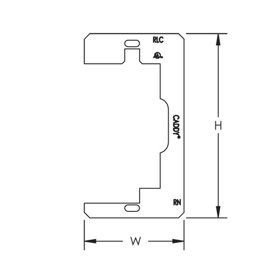 Caddy Device LEVELER And Retainer (RLC)