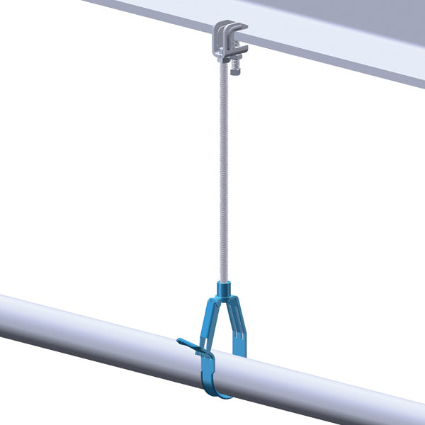 Caddy Drop-In Loop Hanger 1-1/2 Inch Pipe 1.9 Inch Outside Diameter 3/8 Inch Rod (DH0150EG)