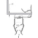 Caddy EM-P Conduit To Flange Retainer 1 Inch EMT 3/4 Inch Rigid 1/8 Inch-1/4 Inch Flange (16P24)