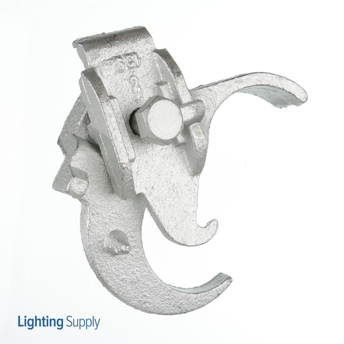 Caddy ET Edge Type Pipe And Conduit Clamp 2 Inch Rigid 2 Inch Pipe 3/4 Inch Maximum Flange (ET0200HD)