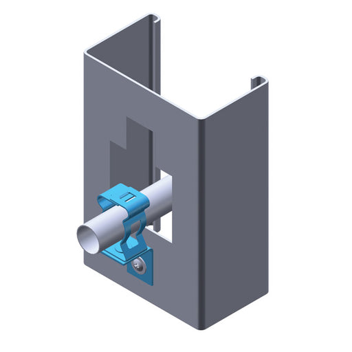 Caddy FB-M Through-Stud Cable/Conduit Clamp 1/2 Inch 3/4 Inch EMT 1/2 Inch 3/4 Inch Rigid (FB812M)